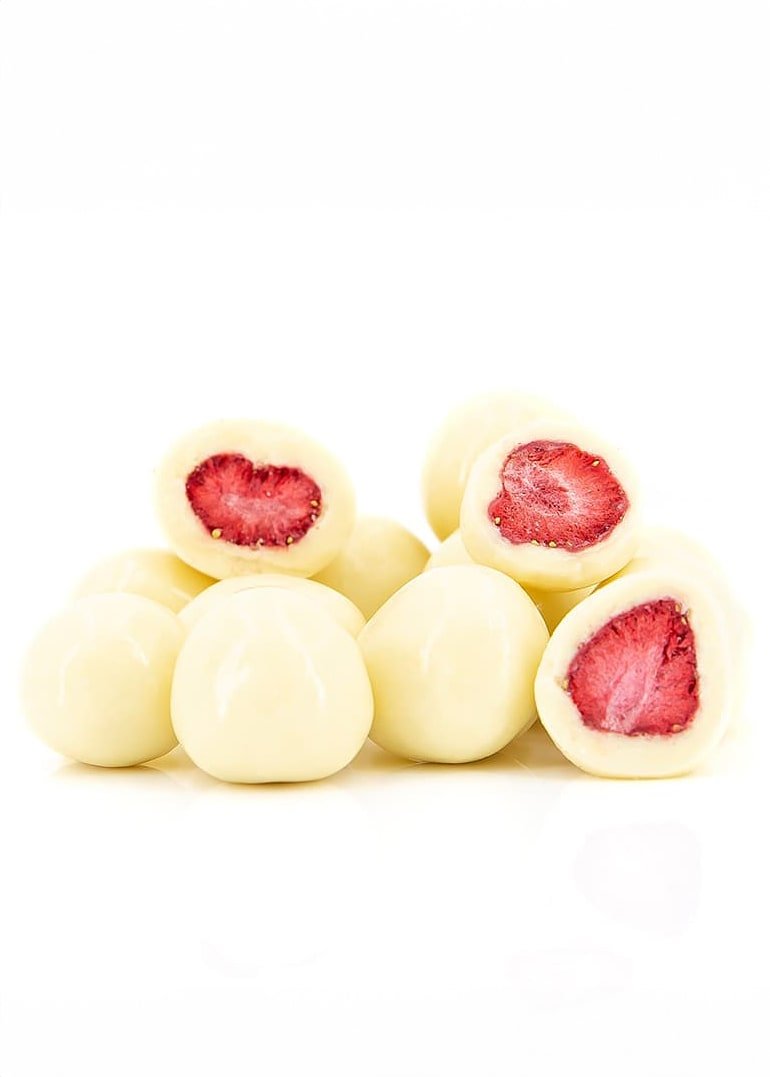 Joghurt Erdbeeren (gefriergetrocknet) - Trockenfrüchte OASE